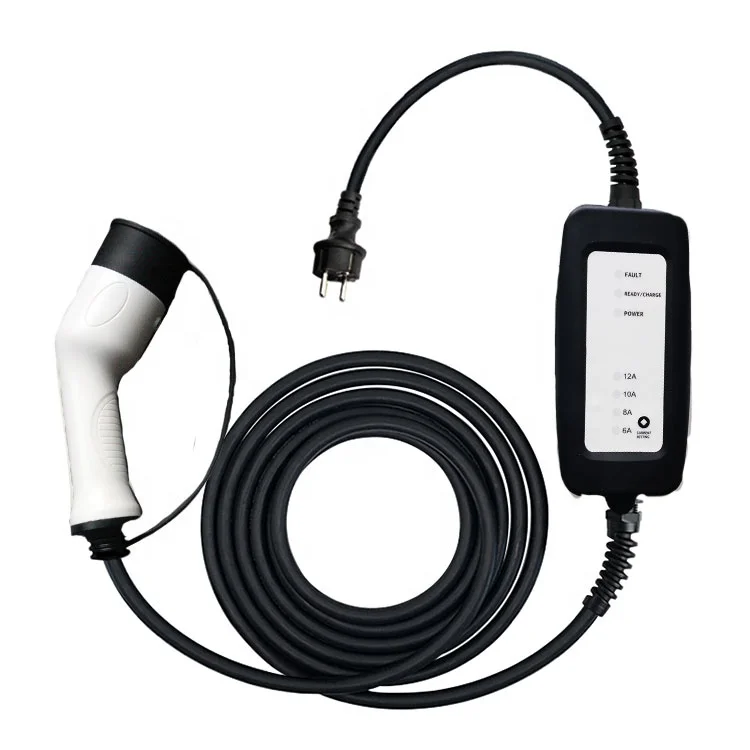 EVSE 8A-16Amp Charger Type 2 EU Schuko AC Mennekes Connector for Car Electric Vehicles
EVSE 8A-16Amp Charger Type 2 EU Schuko AC Mennekes Connector for Car Electric Vehicles