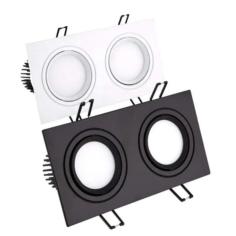 Nordic Modern Recessed Single Head Double Head LED Dimmable Downlight 7W 12W24W LED Spotlight Ceiling Decoration Ceiling Light
Nordic Modern Recessed Single Head Double Head LED Dimmable Downlight 7W 12W24W LED Spotlight Ceiling Decoration Ceiling Light