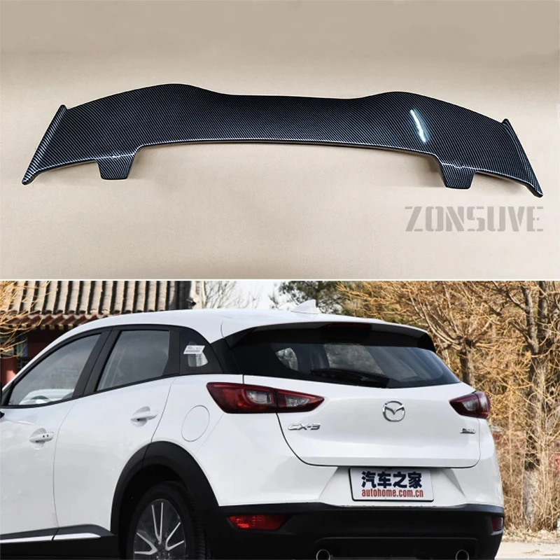 For Mazda CX-3 2014-2018 Spoiler ABS Plastic Hatchback Roof Rear Wing Body Kit Accessories
For Mazda CX-3 2014-2018 Spoiler ABS Plastic Hatchback Roof Rear Wing Body Kit Accessories
