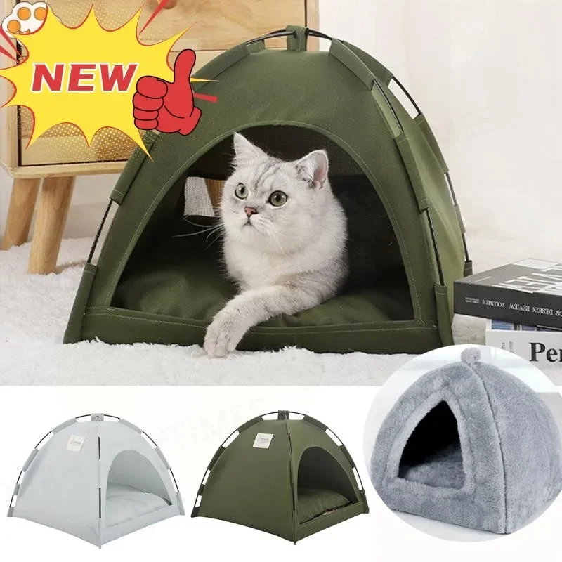 Pet Tent Bed Cats House Supplies Products Accessories Warm Cushions Furniture Sofa Basket Beds Winter Clamshell Kitten Tents Cat
Pet Tent Bed Cats House Supplies Products Accessories Warm Cushions Furniture Sofa Basket Beds Winter Clamshell Kitten Tents Cat