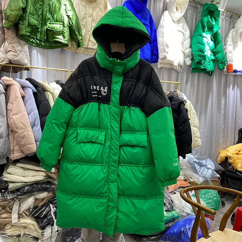 Женский длинный пуховик, новые повседневные стильные куртки на белом утином пуху, осенне-зимние пальто и парки, женская верхняя одежда
Женский длинный пуховик, новые повседневные стильные куртки на белом утином пуху, осенне-зимние пальто и парки, женская верхняя одежда