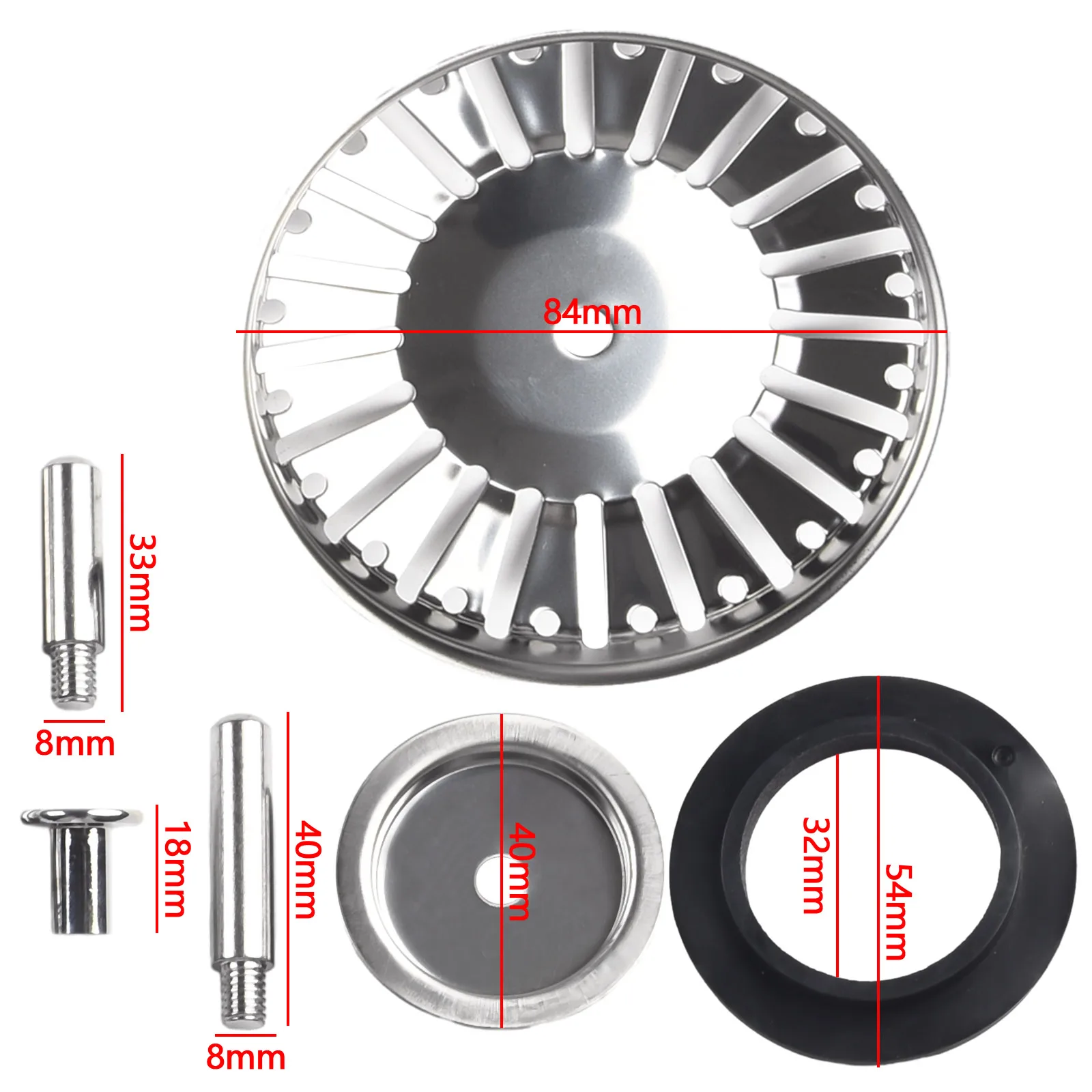 80mm/82mm/84mm Kitchen Sink Strainer Replacement Waste Plug Basin Drain Filter Bathroom Sink Strainer Sink Water Filter Plug
80mm/82mm/84mm Kitchen Sink Strainer Replacement Waste Plug Basin Drain Filter Bathroom Sink Strainer Sink Water Filter Plug
