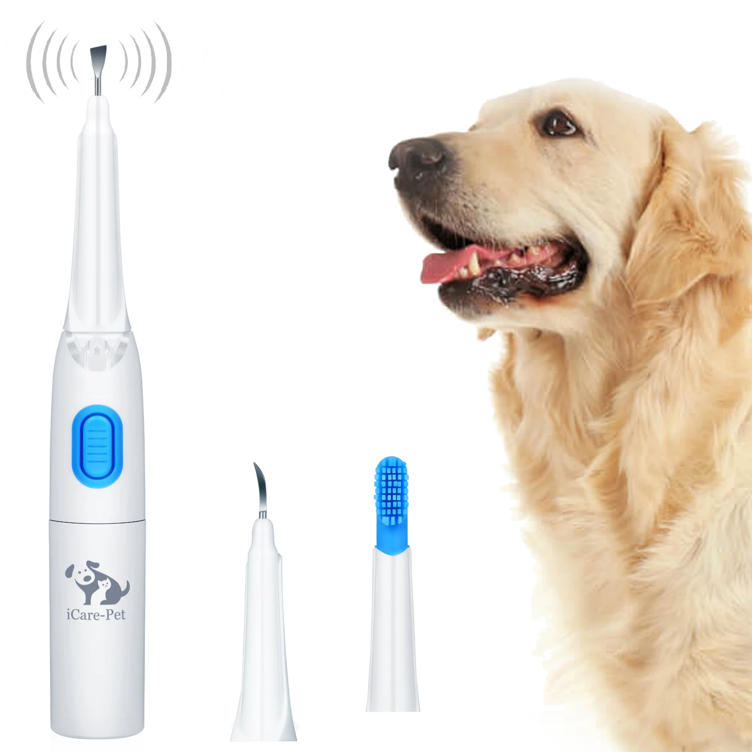 Dog Toothbrush Pet Ultrasonic Dental Calculus Remover with 3 Tools for Home or Clinic Dog Electric Toothbrush
Dog Toothbrush Pet Ultrasonic Dental Calculus Remover with 3 Tools for Home or Clinic Dog Electric Toothbrush