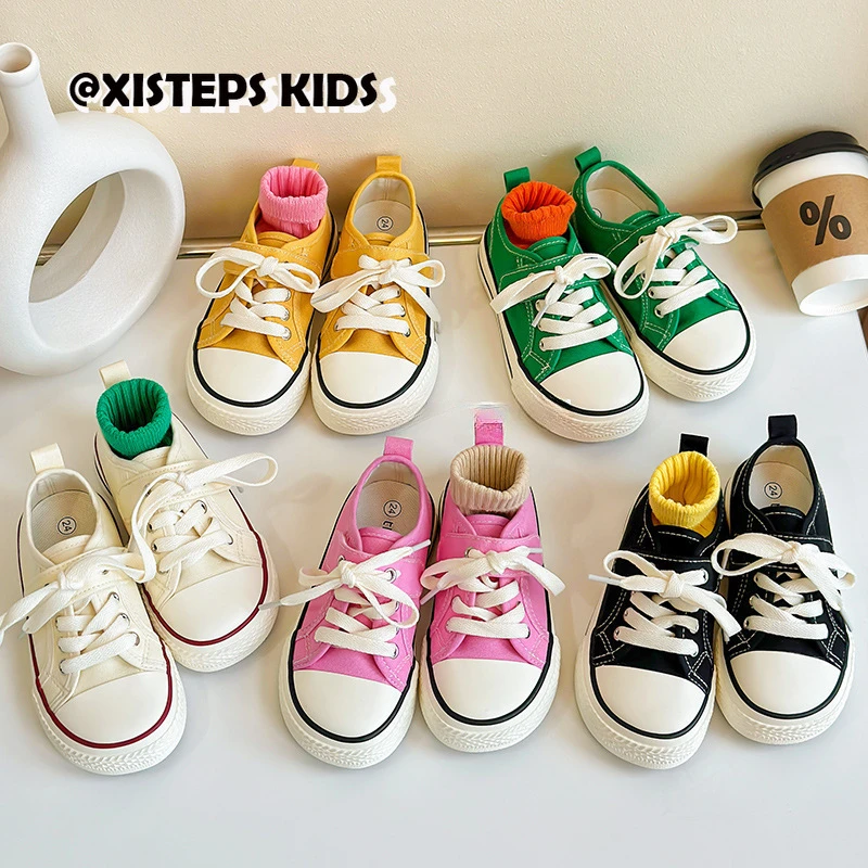 Children Canvas Shoes 2023 Autumn New Toddler Casual Sneaker Non-slip School Shoes for Kids Low Cut Tenis Infantil 2-13Y
Children Canvas Shoes 2023 Autumn New Toddler Casual Sneaker Non-slip School Shoes for Kids Low Cut Tenis Infantil 2-13Y