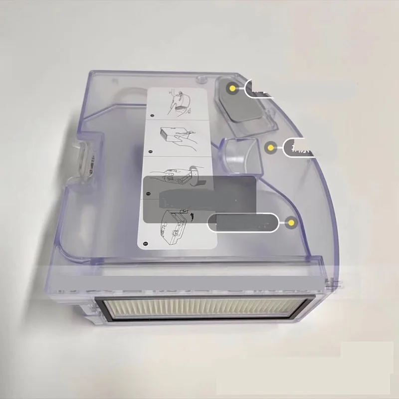 For Roborock Q7 Max Q7 Max+ T8 Spare Parts Dustbin Box Water Tank Dust Box with Hepa Filters Vacuum Cleaner Accessories
For Roborock Q7 Max Q7 Max+ T8 Spare Parts Dustbin Box Water Tank Dust Box with Hepa Filters Vacuum Cleaner Accessories