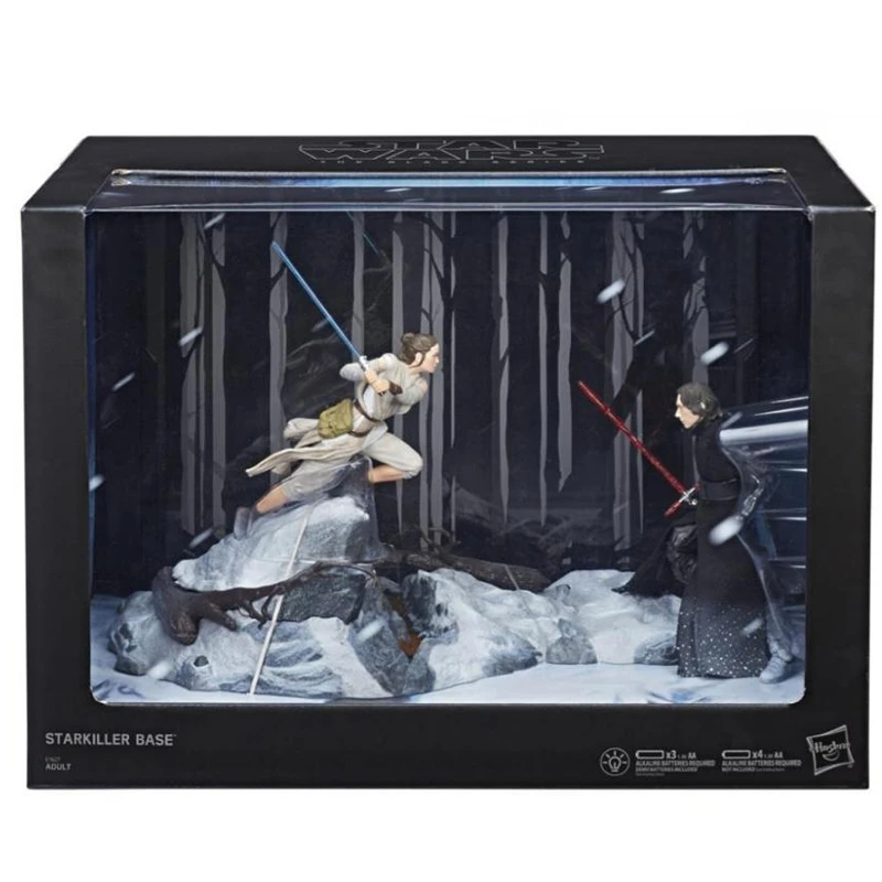 Hasbro Star Wars Black Seriescenterpiece Starkiller Base Rey VS Kyle Ren Figure 2018 Sdcc 6Inch 15cm Collectable Model Toy
Hasbro Star Wars Black Seriescenterpiece Starkiller Base Rey VS Kyle Ren Figure 2018 Sdcc 6Inch 15cm Collectable Model Toy