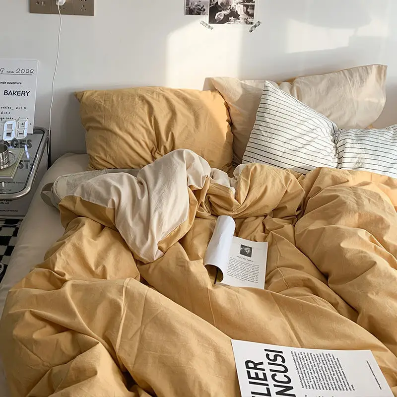 Bedclothes Bedding Set Duvet Cover Comforter Sets Bed Sheet Set Nordic Cover Bed 135 Queen Size Bed Sheets Set Full Bedspread
Bedclothes Bedding Set Duvet Cover Comforter Sets Bed Sheet Set Nordic Cover Bed 135 Queen Size Bed Sheets Set Full Bedspread