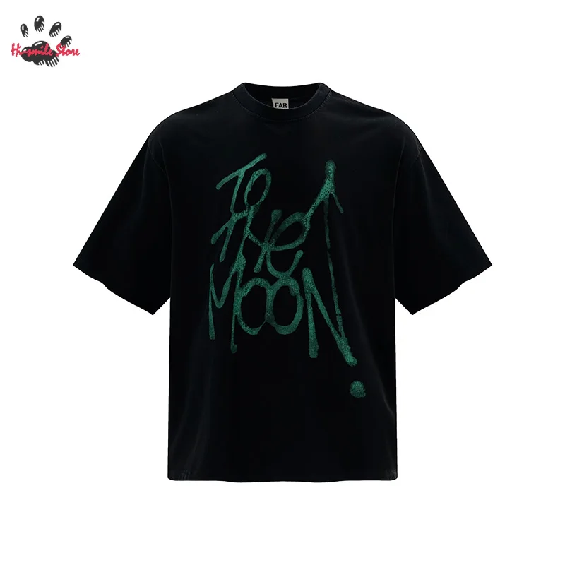 Oversized FAR ARCHIVE T-shirt Short Sleeve Cotton Fashion Casual Couple Good Quality Men Woman Letter Graffiti Top Tee 
Oversized FAR ARCHIVE T-shirt Short Sleeve Cotton Fashion Casual Couple Good Quality Men Woman Letter Graffiti Top Tee