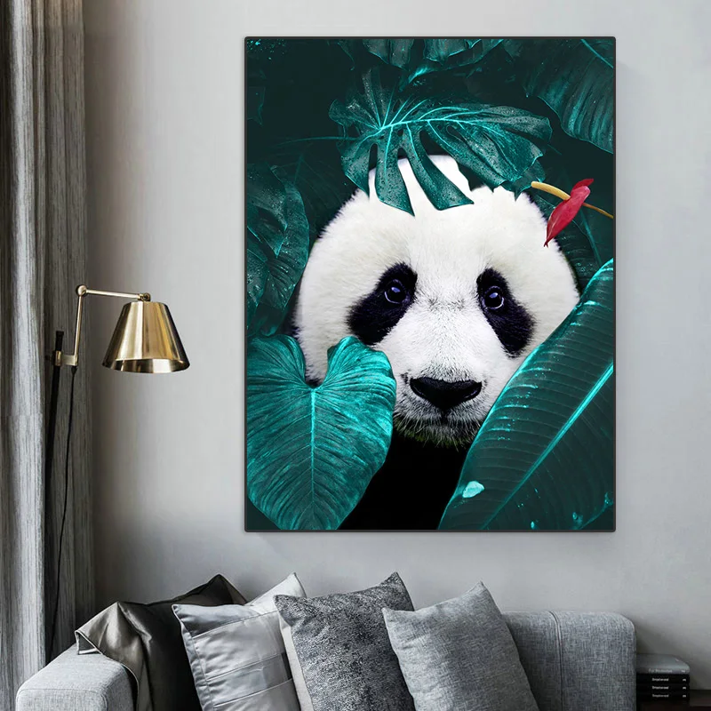 Nordic Panda Animal Canvas Painting Posters and Prints Modern Wall Art Pictures for Living Room Cuadros Home Decor No Frame
Nordic Panda Animal Canvas Painting Posters and Prints Modern Wall Art Pictures for Living Room Cuadros Home Decor No Frame