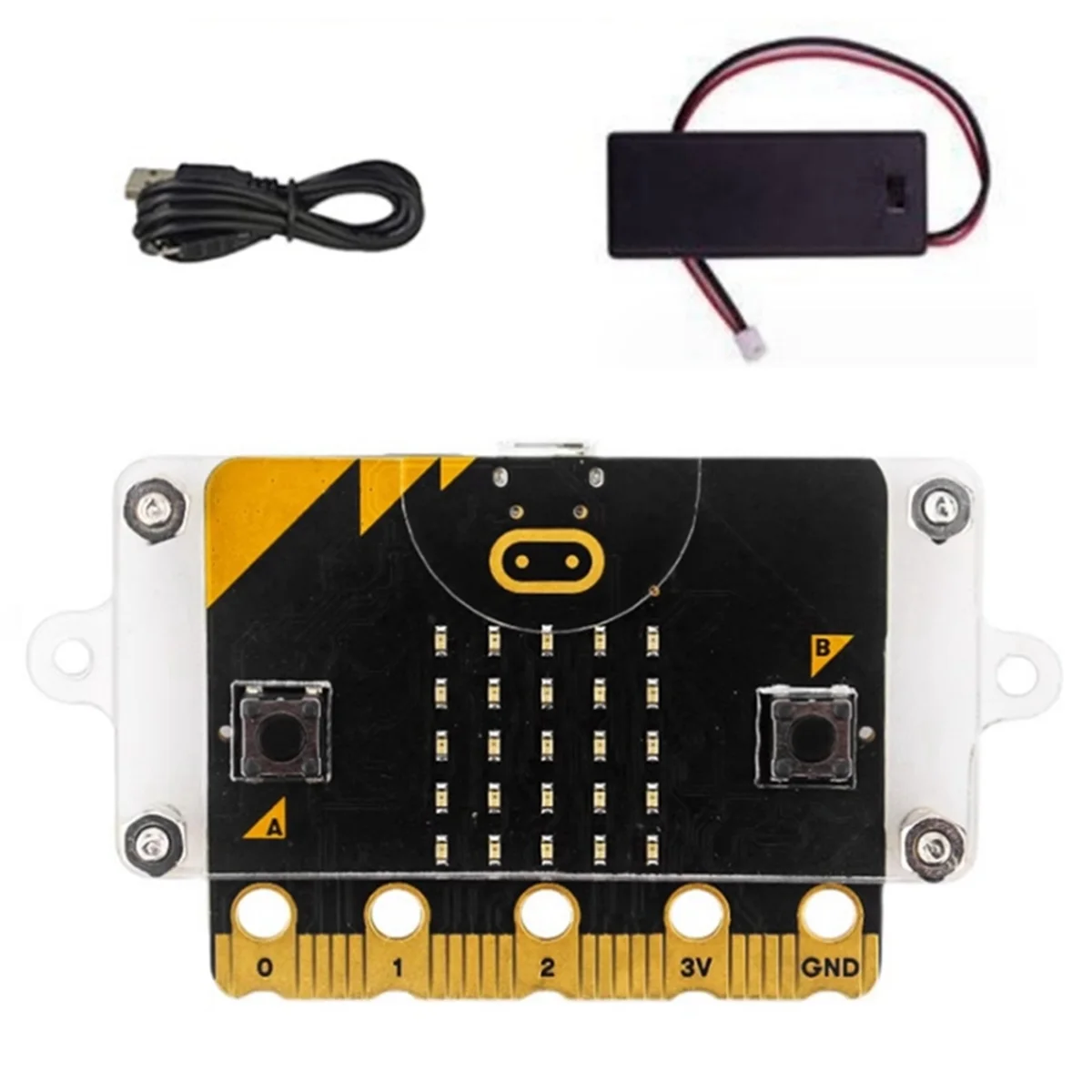 Материнская плата Bbc Microbit V2.0, представляем к графическому программированию в системе программирования питона, обучающая плата A
Материнская плата Bbc Microbit V2.0, представляем к графическому программированию в системе программирования питона, обучающая плата A