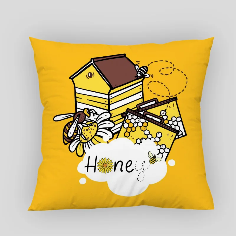 Sunflower White Chrysanthemum Bee On Yellow Pillow Cover Customize Pillowcase Modern Home Decorative Pillow Case For Living Room
Sunflower White Chrysanthemum Bee On Yellow Pillow Cover Customize Pillowcase Modern Home Decorative Pillow Case For Living Room