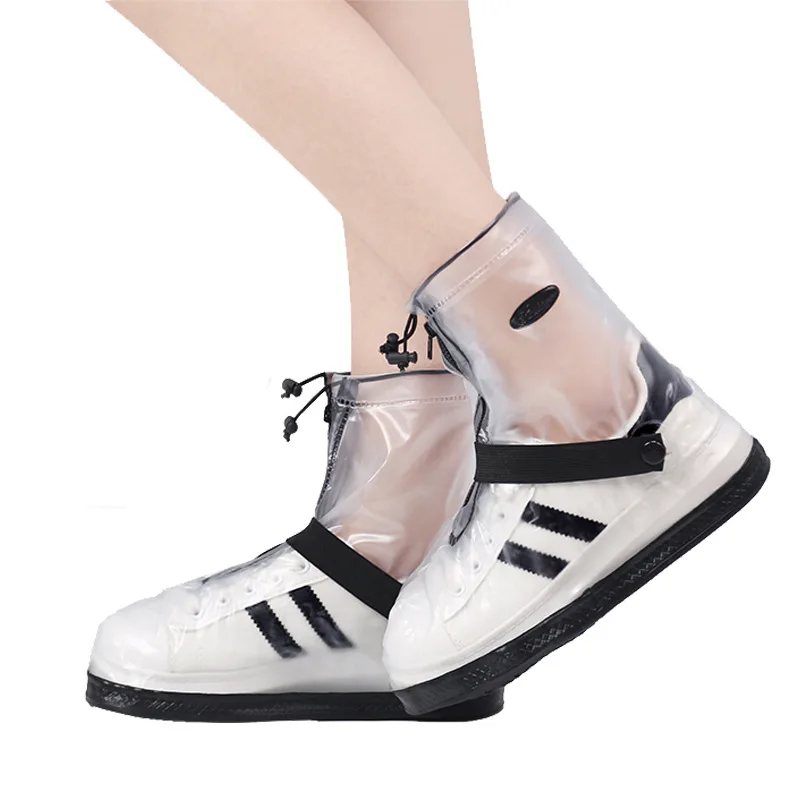 Translucent rain proof shoe covers thickened wear-resistant and waterproof shoe covers waterproof layer anti slip rain
Translucent rain proof shoe covers thickened wear-resistant and waterproof shoe covers waterproof layer anti slip rain