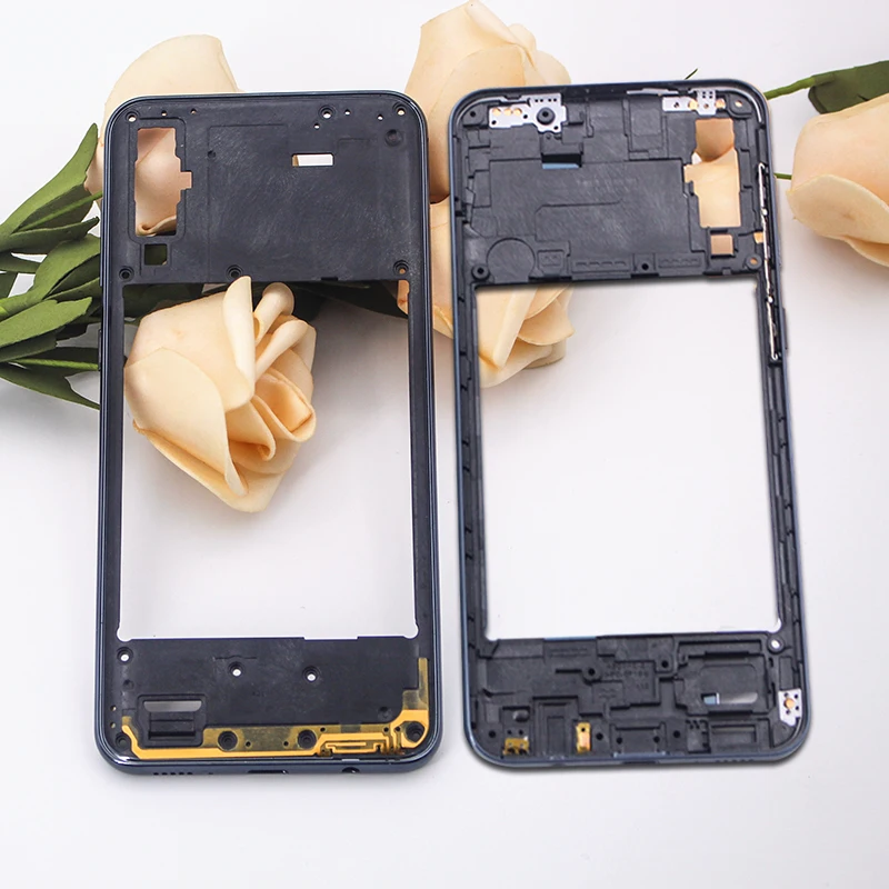

For Samsung Galaxy A50 2019 A505 A505F SM-A505F Plastic Middle Frame Chassis Bezel Panel Case Side Keys Power And Volume Buttons