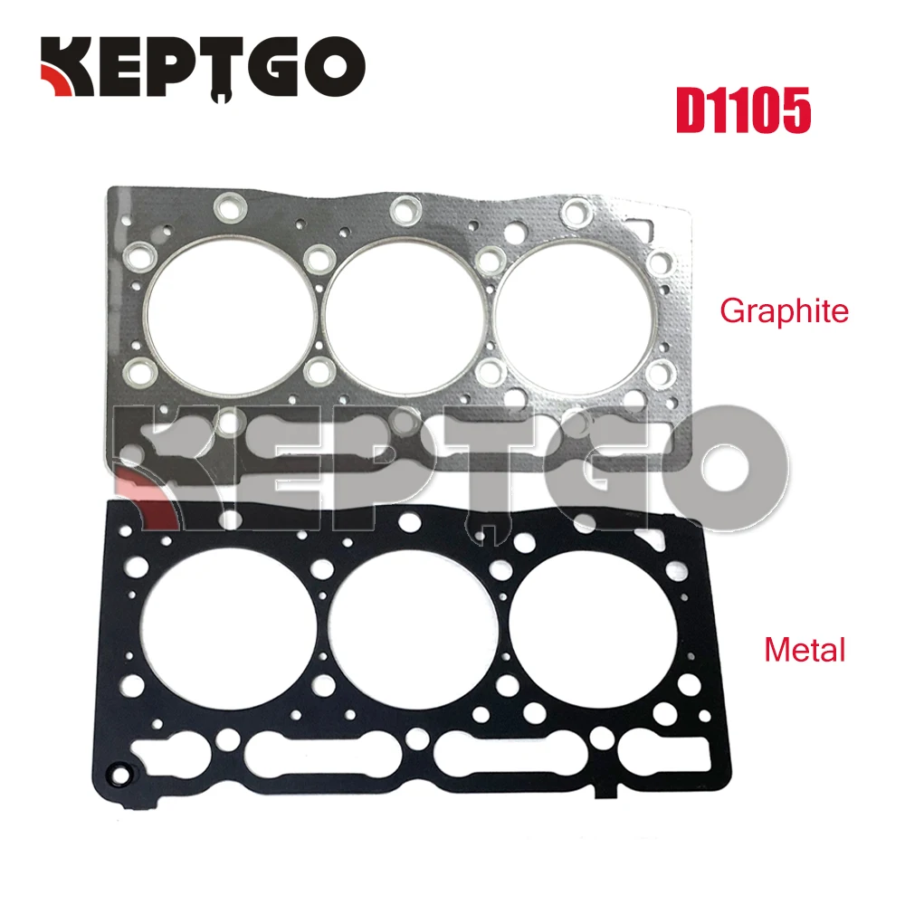NEW D1105 D1305 Cylinder Head Gasket Composite For Kubota 16261-03310 1G063-03310
NEW D1105 D1305 Cylinder Head Gasket Composite For Kubota 16261-03310 1G063-03310