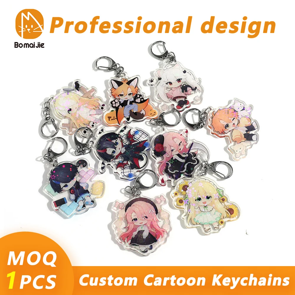 Custom Anime Keychain Cartoon Logo Acrylic Key Chain Photo Customized Hologram Clear Personalized Design Car Game Keychains
Custom Anime Keychain Cartoon Logo Acrylic Key Chain Photo Customized Hologram Clear Personalized Design Car Game Keychains
