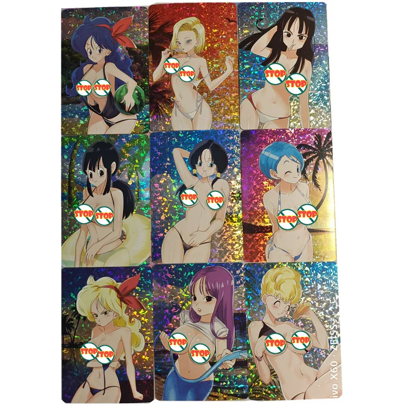 New 18pcs/set Dragon Ball Android 18 Ranchi Bulma Videl ACG Sexy Toys Hobbies Hobby Collectibles Game Collection Anime Cards
New 18pcs/set Dragon Ball Android 18 Ranchi Bulma Videl ACG Sexy Toys Hobbies Hobby Collectibles Game Collection Anime Cards