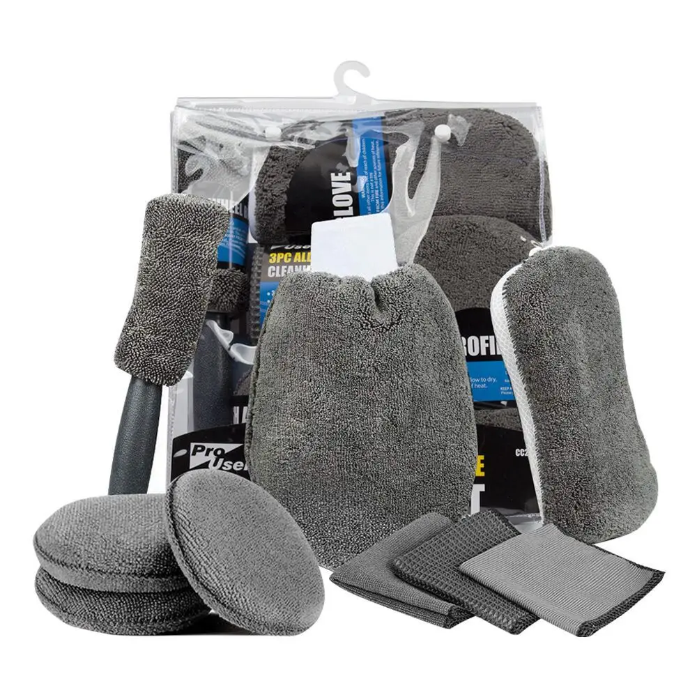 9pcs/set Car Wash Cleaning Tool Set Vehicle Wash Gloves Tyre Brush Multi-Purpose Cleaning Cloths Car Towel Polishing Waxing
9pcs/set Car Wash Cleaning Tool Set Vehicle Wash Gloves Tyre Brush Multi-Purpose Cleaning Cloths Car Towel Polishing Waxing