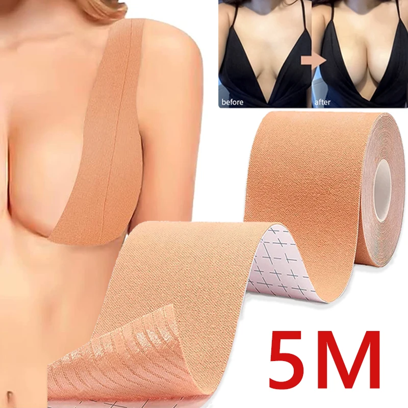 5M Boob Tape Bras For Women Adhesive Invisible Bra Nipple Pasties Covers Breast Lift Tape Push Up Bralette Strapless Pad Sticky
5M Boob Tape Bras For Women Adhesive Invisible Bra Nipple Pasties Covers Breast Lift Tape Push Up Bralette Strapless Pad Sticky