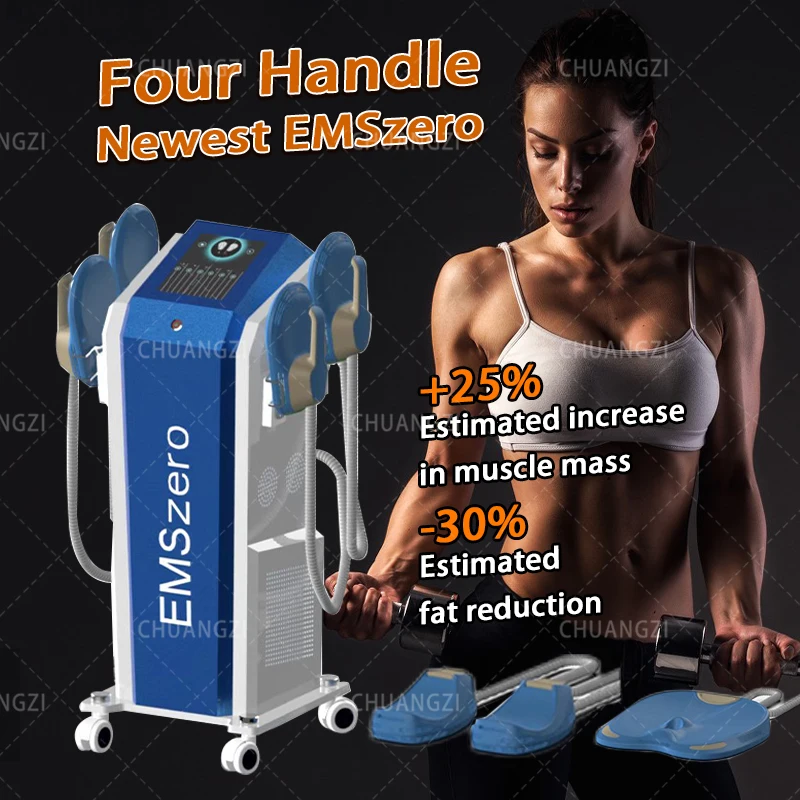 RF EMS Sculpt Fat Slimming Body Sculpting Shaping 6500W Radio Frequency Machine EMSzero Muscle Stimulator Device Emsslim Neo 
RF EMS Sculpt Fat Slimming Body Sculpting Shaping 6500W Radio Frequency Machine EMSzero Muscle Stimulator Device Emsslim Neo