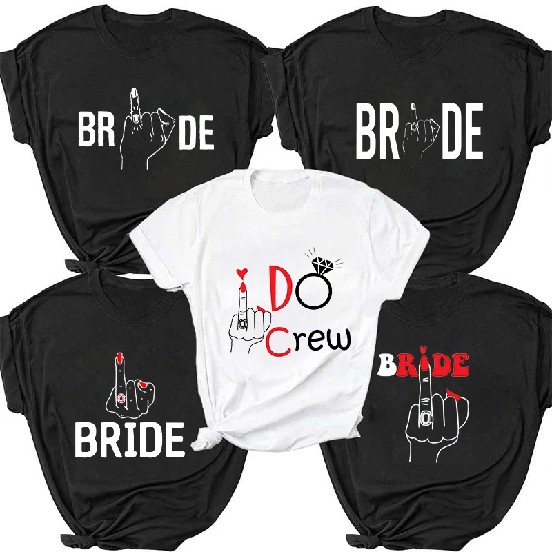 I Do Crew Team Bride T-shirt Wedding Ring Top Friends Bachelorette Party Tshirt Girls Bridal Shower Shirt Bachelor Hen Party Tee
I Do Crew Team Bride T-shirt Wedding Ring Top Friends Bachelorette Party Tshirt Girls Bridal Shower Shirt Bachelor Hen Party Tee