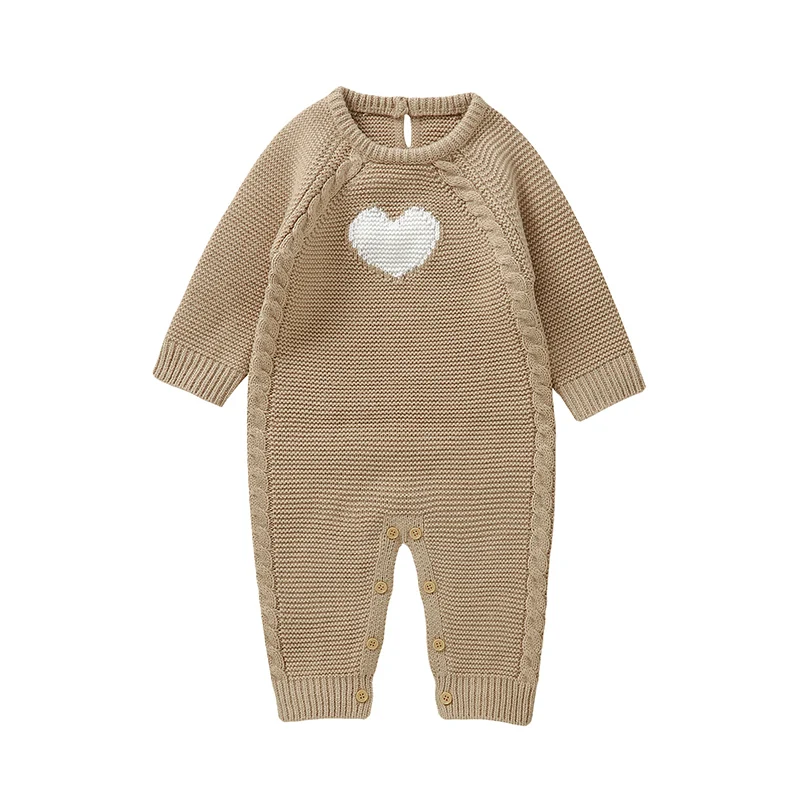 

0-18m Baby Rompers Clothes Spring Autumn Outwear Newborn Infant Boys Girls O Neck Long Sleeves Jumpsuits Playsuits Autumn Winter