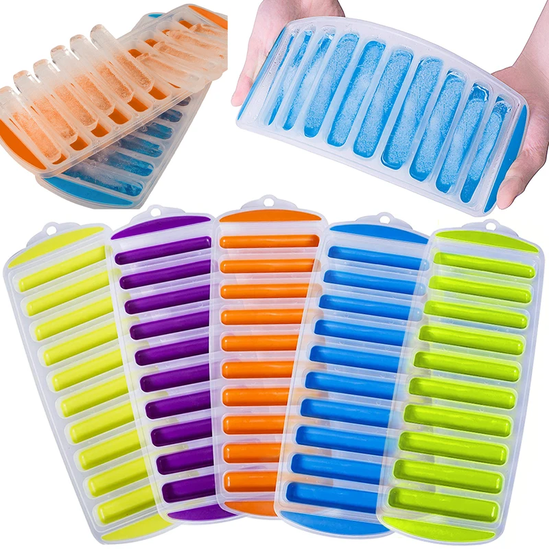 Creative Silicone Ice Cube Tray Mold Finger Mold Tray For Water Bottle Ice Cream Pudding Maker Mold Bar Kitche
Creative Silicone Ice Cube Tray Mold Finger Mold Tray For Water Bottle Ice Cream Pudding Maker Mold Bar Kitche