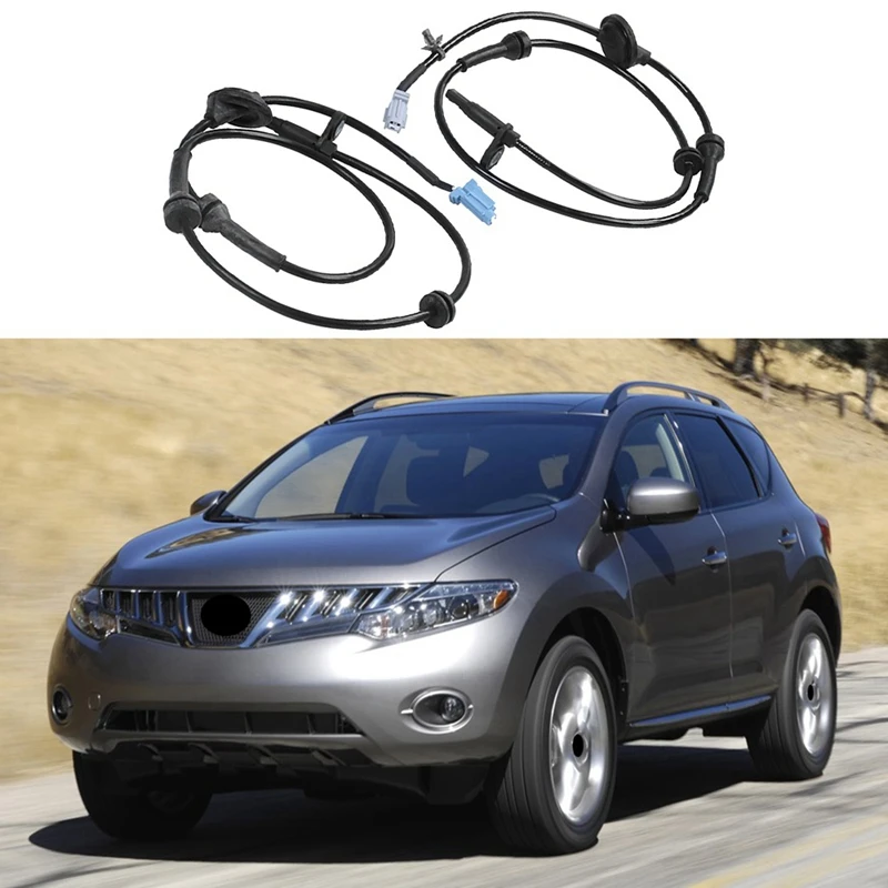 2Pcs Front Left & Right ABS Wheel Speed Sensor For Nissan Murano 03-08 Quest 03-09 3.5L V6 47910-CA000 47911-CA000
2Pcs Front Left & Right ABS Wheel Speed Sensor For Nissan Murano 03-08 Quest 03-09 3.5L V6 47910-CA000 47911-CA000