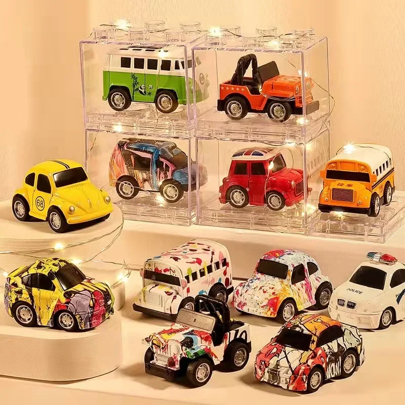 Kids Toys Metal Pull Back Car Vehicle Models Classic Sports Running Car Double Decker Bus Collection Toy Pink Retro Lovely Car
Kids Toys Metal Pull Back Car Vehicle Models Classic Sports Running Car Double Decker Bus Collection Toy Pink Retro Lovely Car