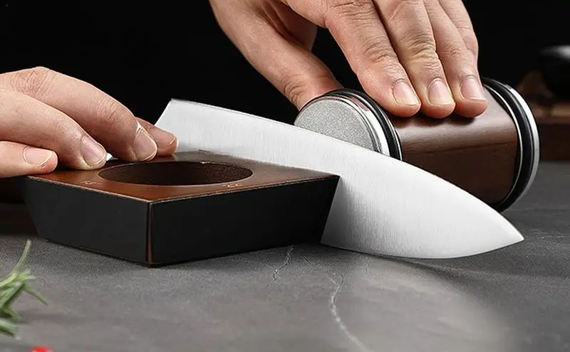 Serrated Knife Sharpener Detachable Tumbler Knife Sharpening Rolling For Pocket Kitchen Knives Sharpening accessories tools
Serrated Knife Sharpener Detachable Tumbler Knife Sharpening Rolling For Pocket Kitchen Knives Sharpening accessories tools
