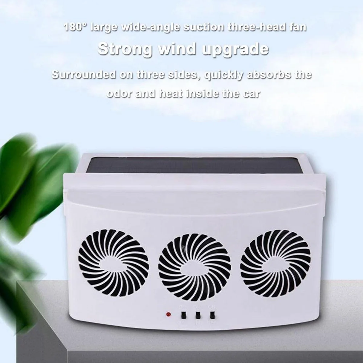 Solar Powered Car Fan Car Auto Cool Cooling System Radiator Fan Cooling Fan Energy Saving Car Cooler Fan-Black
Solar Powered Car Fan Car Auto Cool Cooling System Radiator Fan Cooling Fan Energy Saving Car Cooler Fan-Black