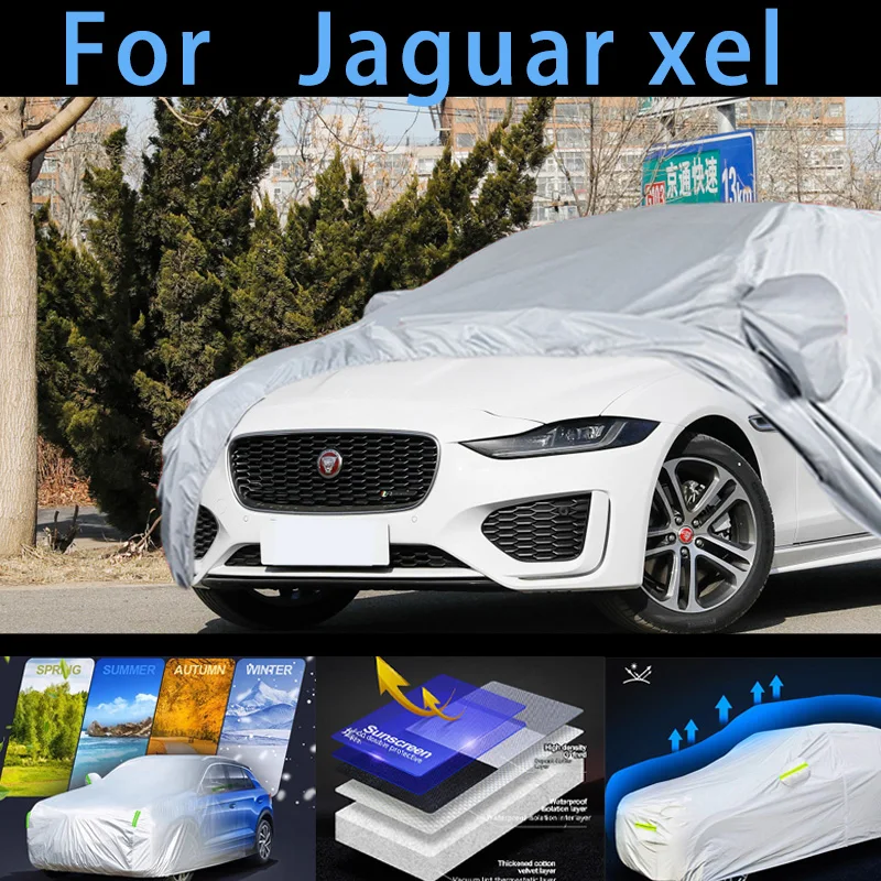 For Jaguar xel Car protective cover,sun protection,rain protection, UV protection,dust prevention auto paint protective
For Jaguar xel Car protective cover,sun protection,rain protection, UV protection,dust prevention auto paint protective