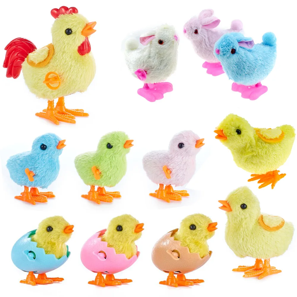 Funny Easter Toy Chick Bunny Clockwork Duck Clockwork Cock Clockwork Toy Winding Rotation Toys Gifts for Kids
Funny Easter Toy Chick Bunny Clockwork Duck Clockwork Cock Clockwork Toy Winding Rotation Toys Gifts for Kids