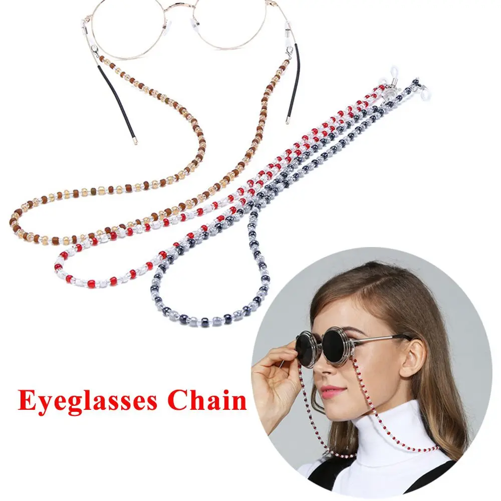 Candy Anti-Slip Chains Neck Strap Eyeglass Chains Reading Glasses Rope Eyewear Cord Eyeglass Holder
Candy Anti-Slip Chains Neck Strap Eyeglass Chains Reading Glasses Rope Eyewear Cord Eyeglass Holder