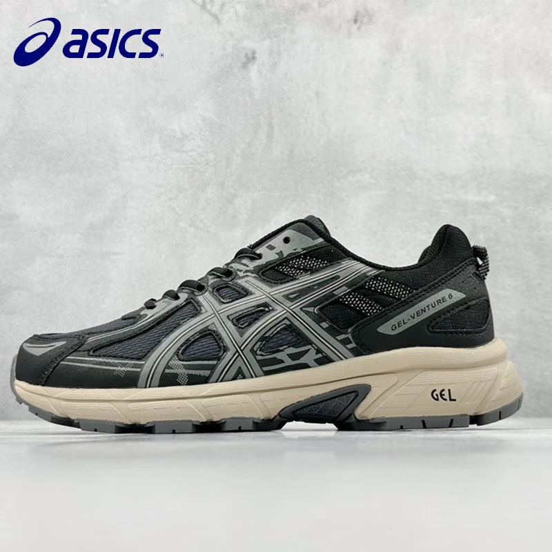 

Classic Original Asics Gel Venture 6 Men Running Shoes Tenis Cushion Gel Venture6 Gel6 Women Sneaker Breathable Sport Unisex