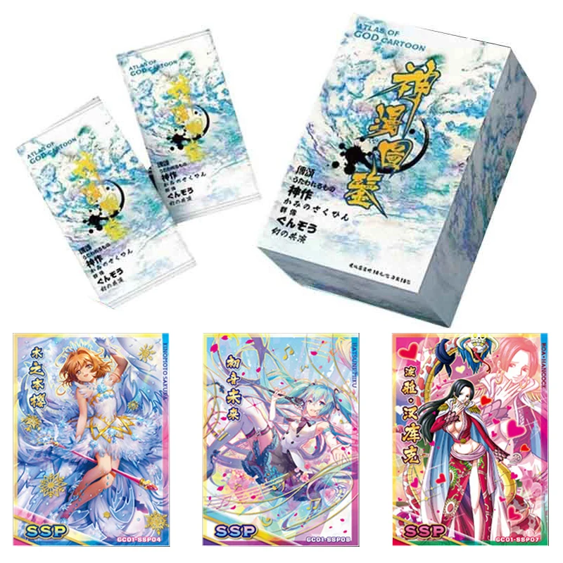 Atlas Of God Cartoon Classic Anime Collection Card Sexy Girl Popular Character EX SSP Right Angle Thick Cards Toy for Child Gift
Atlas Of God Cartoon Classic Anime Collection Card Sexy Girl Popular Character EX SSP Right Angle Thick Cards Toy for Child Gift