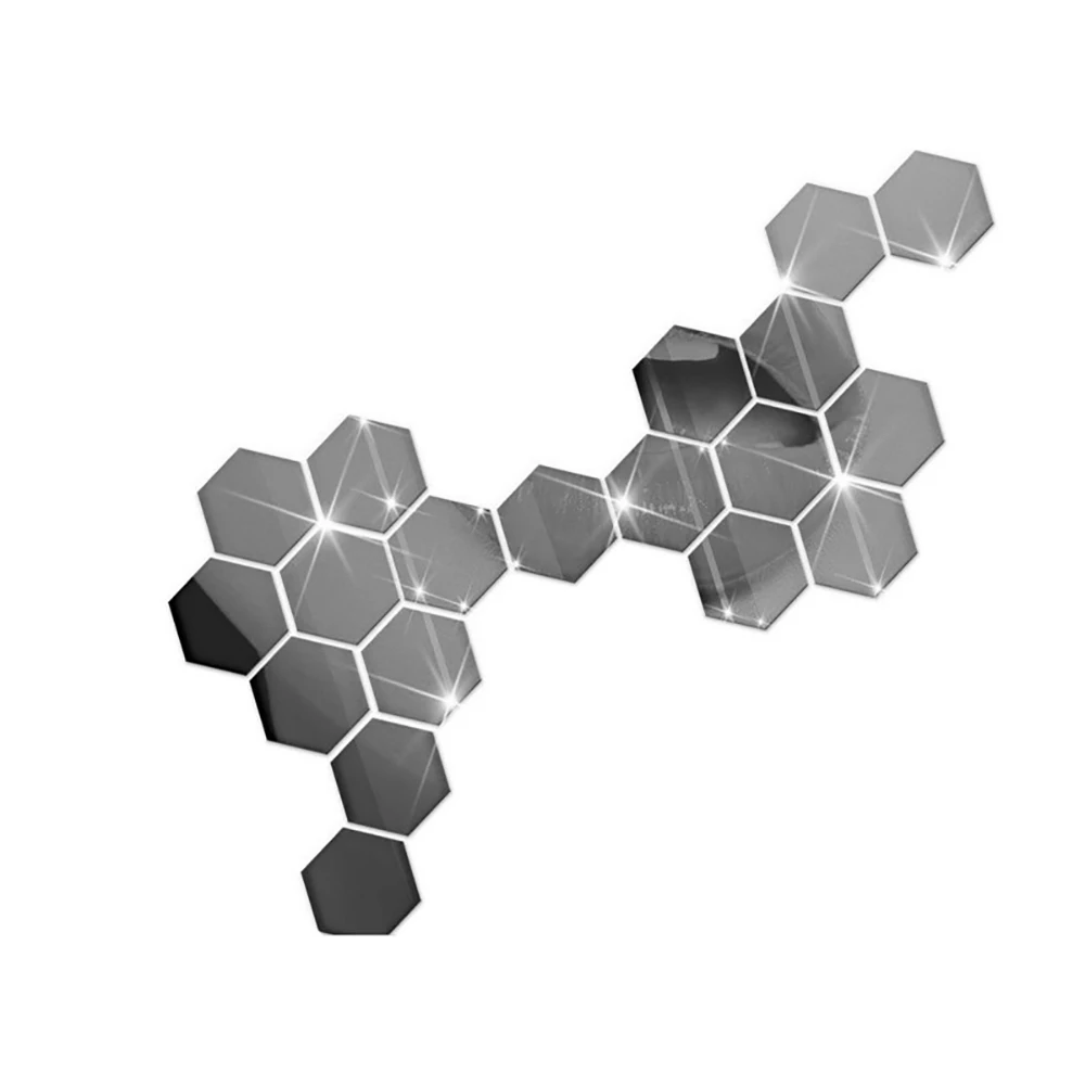 24pcs 3D Hexagon Mirror Wall Sticker Art Tile Decal Home Living Room Decor User-friendly Design And Convenient
24pcs 3D Hexagon Mirror Wall Sticker Art Tile Decal Home Living Room Decor User-friendly Design And Convenient