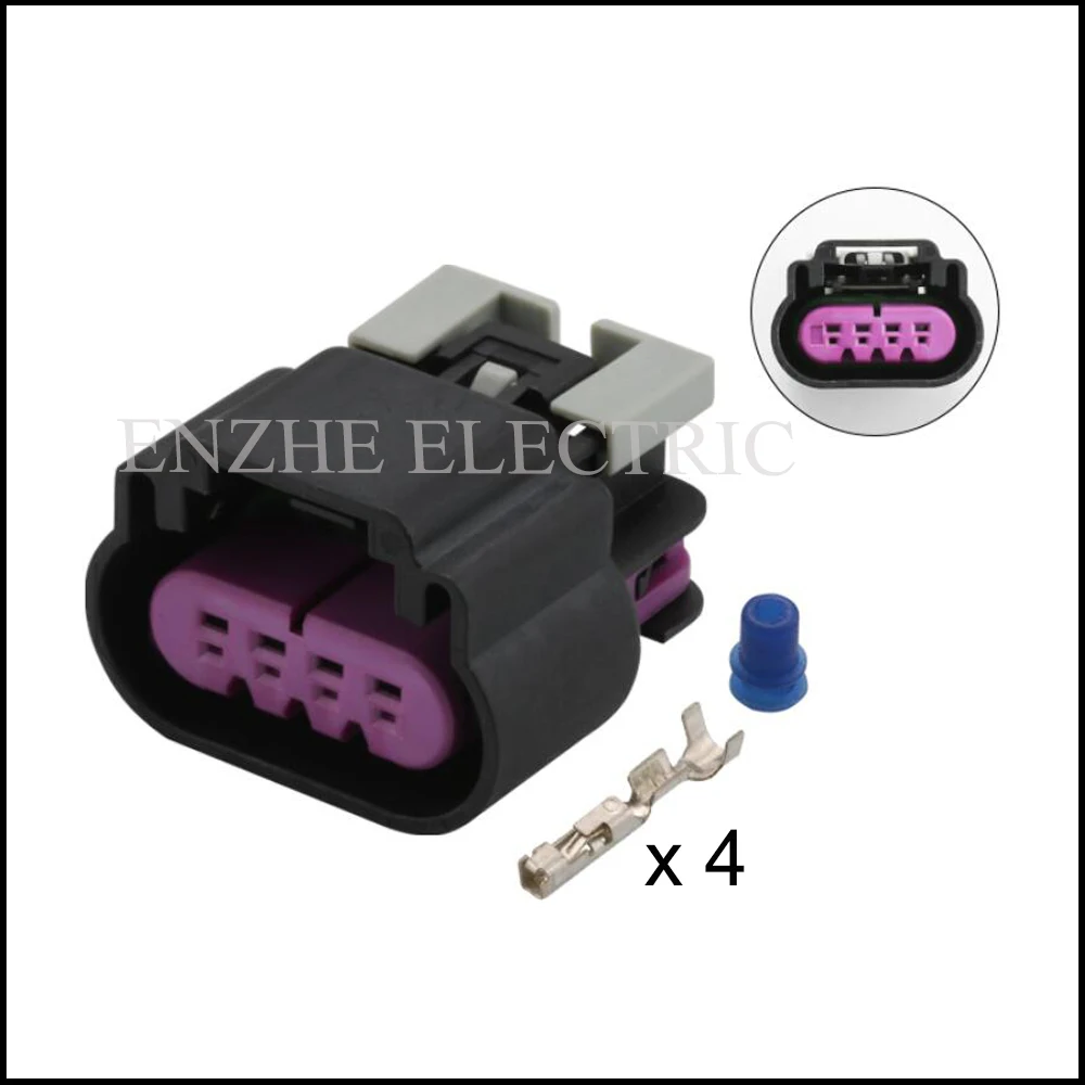 100SET 15466325 auto Waterproof cable connector 4 pin automotive Plug famale male socket Includes terminal seal
100SET 15466325 auto Waterproof cable connector 4 pin automotive Plug famale male socket Includes terminal seal