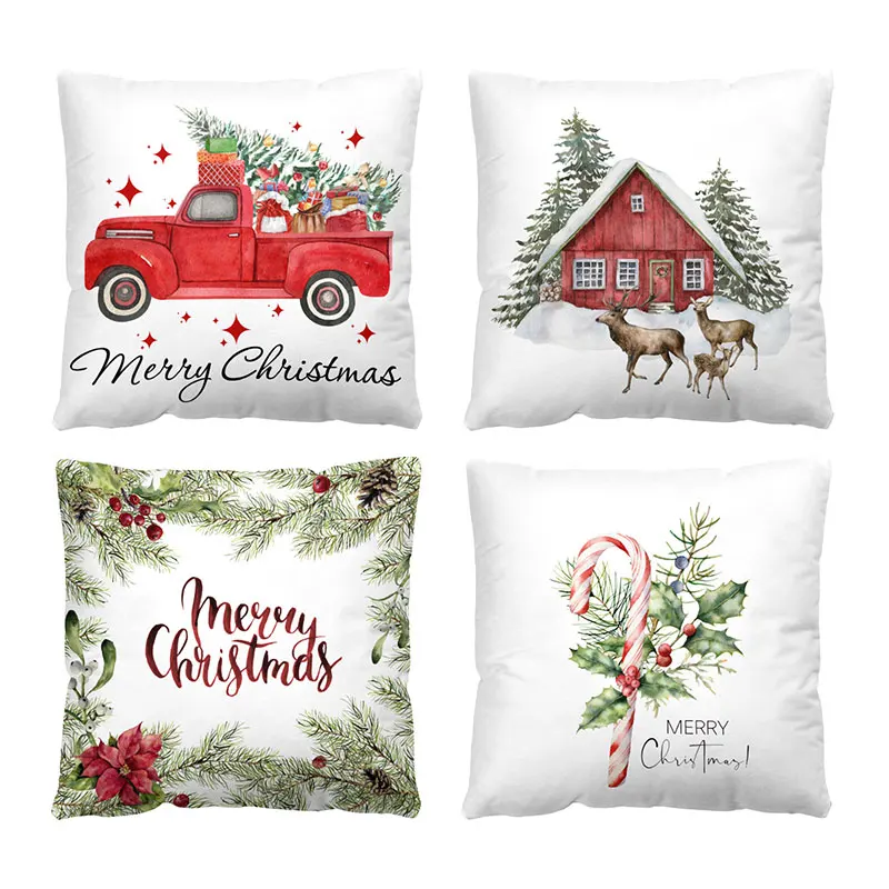 Merry Christmas Decorative Pillow Cover 45x45 Cm Xmas Throw Pillowcase Christmas Decorations Home Decor Cushion Cover For Sofa
Merry Christmas Decorative Pillow Cover 45x45 Cm Xmas Throw Pillowcase Christmas Decorations Home Decor Cushion Cover For Sofa