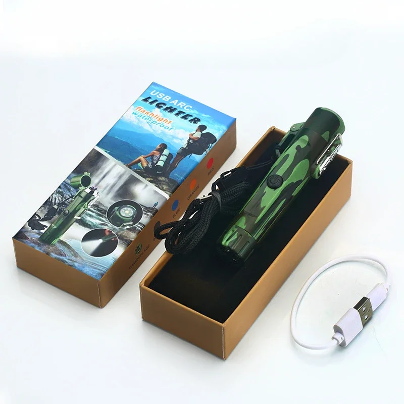 Arc Waterproof and Windproof Multifunctional Safety Lighters Outdoor Camping with Lighting Compass Rechargeable Lighters
Arc Waterproof and Windproof Multifunctional Safety Lighters Outdoor Camping with Lighting Compass Rechargeable Lighters