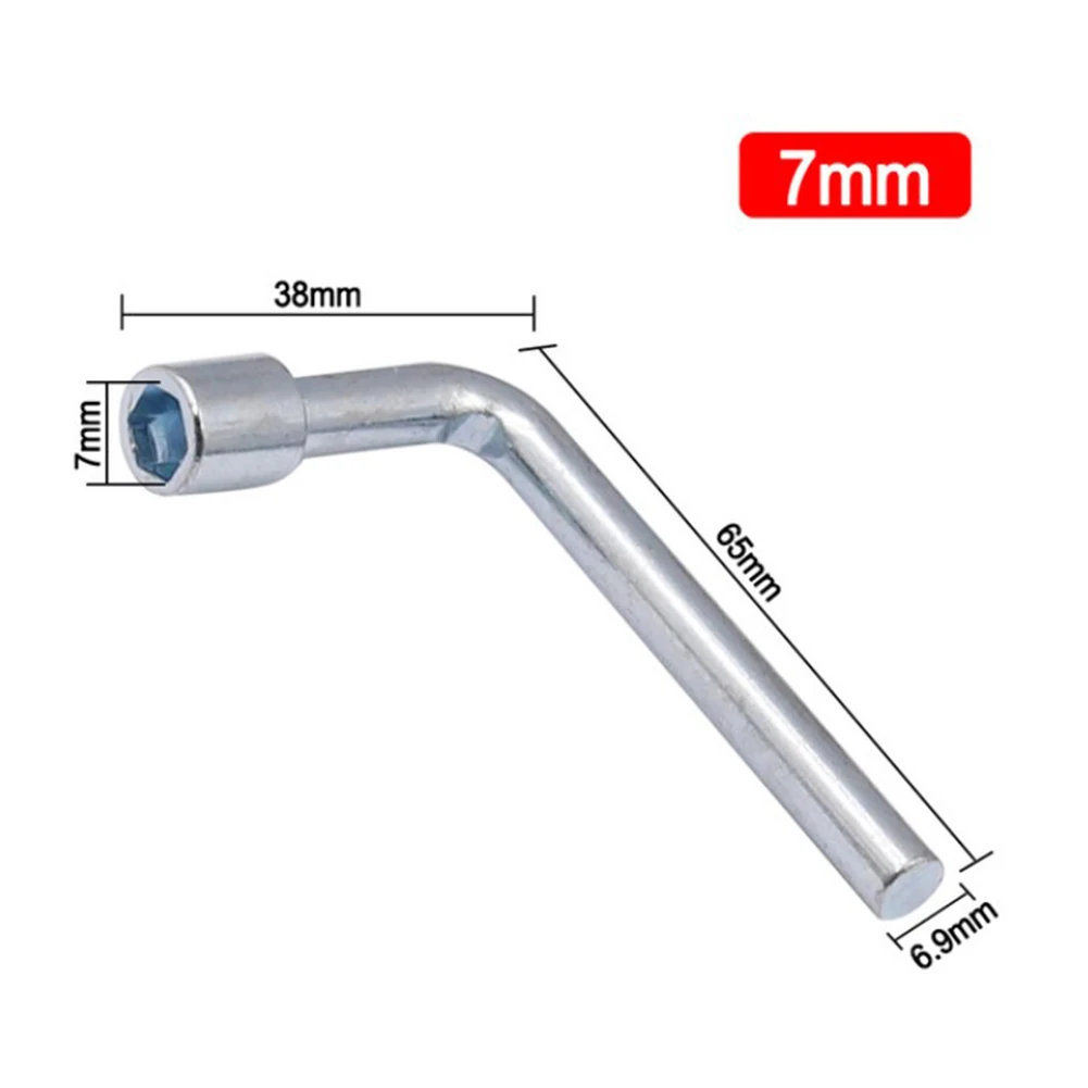 Useful Brand New Durable Protable Socket Wrench L Shaped Plumber Key Silver High Quality Multi Triangle Wrench
Useful Brand New Durable Protable Socket Wrench L Shaped Plumber Key Silver High Quality Multi Triangle Wrench