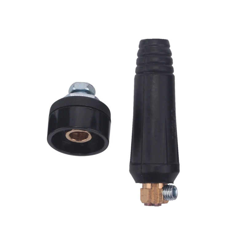 1 Set Of Black European Style Electric Welding Machine Cable Connector DKJ Quick Connector Plug Socket
1 Set Of Black European Style Electric Welding Machine Cable Connector DKJ Quick Connector Plug Socket