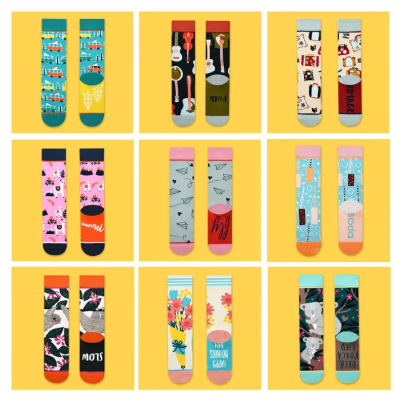 New straight tube net red socks ins tide pure cotton illustration creative funny socks
New straight tube net red socks ins tide pure cotton illustration creative funny socks