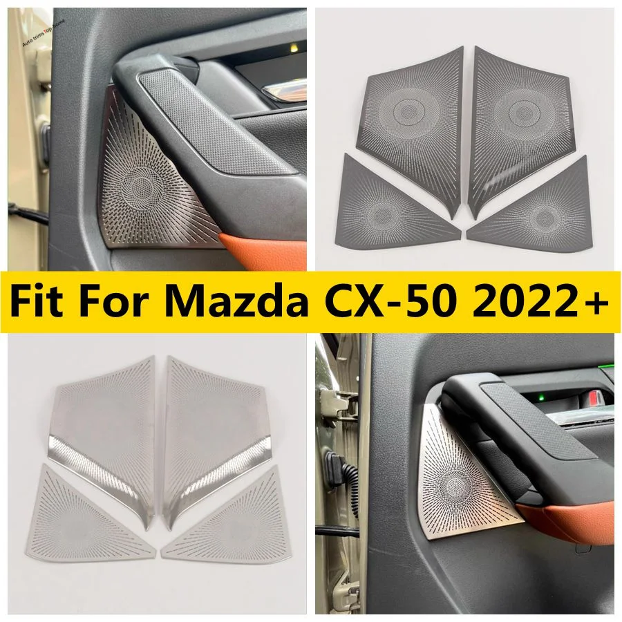 Inner Door Stereo Speaker Audio Loudspeaker Sound Decoration Frame Cover Trim Fit For Mazda CX-50 2022 - 2024 Accessories
Inner Door Stereo Speaker Audio Loudspeaker Sound Decoration Frame Cover Trim Fit For Mazda CX-50 2022 - 2024 Accessories