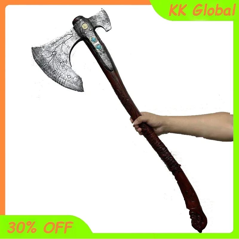 92cm God of War Leviathan Axe Weapon Model PU Material Detachable Kratos Sword Samurai Toy Weapons Anime Game Toy for Kid Gift
92cm God of War Leviathan Axe Weapon Model PU Material Detachable Kratos Sword Samurai Toy Weapons Anime Game Toy for Kid Gift
