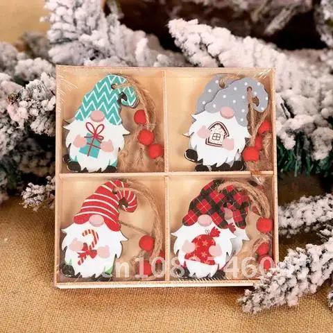 12pcs Wooden Ornaments Faceless Gnome Xmas Tree Hanging Christmas Decorations for Home Navidad New Year 2022 Natal Kids Gift
12pcs Wooden Ornaments Faceless Gnome Xmas Tree Hanging Christmas Decorations for Home Navidad New Year 2022 Natal Kids Gift