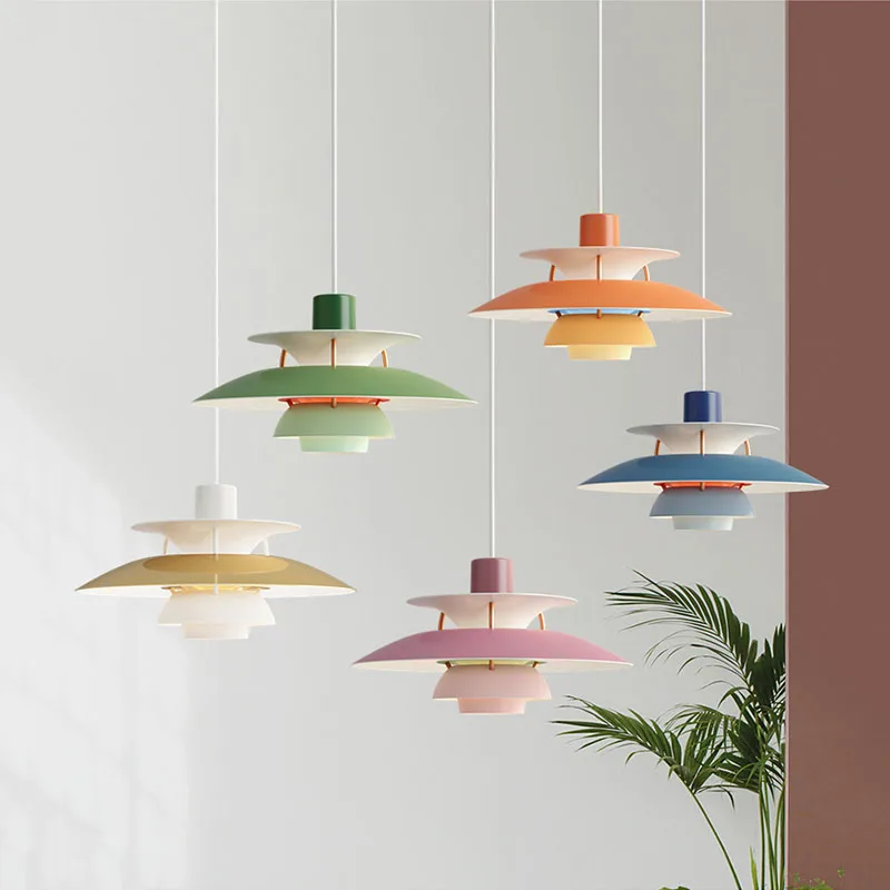 2024 Danish Designer E27 Chandelier Nordic High Quality Umbrella Led Hanging Lamp Living Lustre Kitchen UFO 5 Color Droplight
2024 Danish Designer E27 Chandelier Nordic High Quality Umbrella Led Hanging Lamp Living Lustre Kitchen UFO 5 Color Droplight