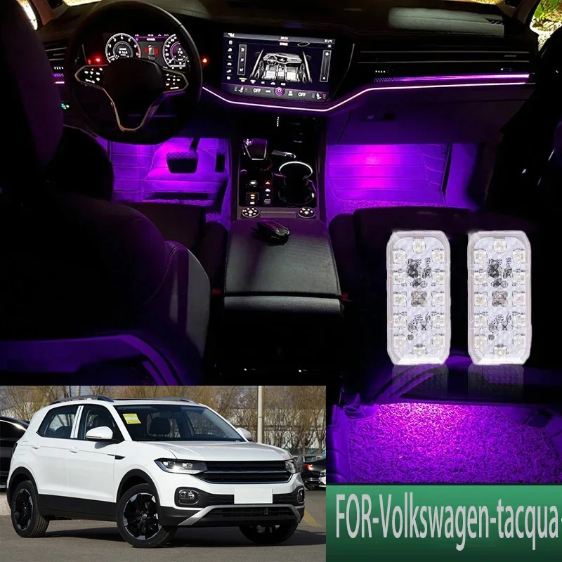 FOR Volkswagen-tacqua LED Car Interior Ambient Foot Light Atmosphere Decorative Lamps Party decoration lights Neon strips
FOR Volkswagen-tacqua LED Car Interior Ambient Foot Light Atmosphere Decorative Lamps Party decoration lights Neon strips