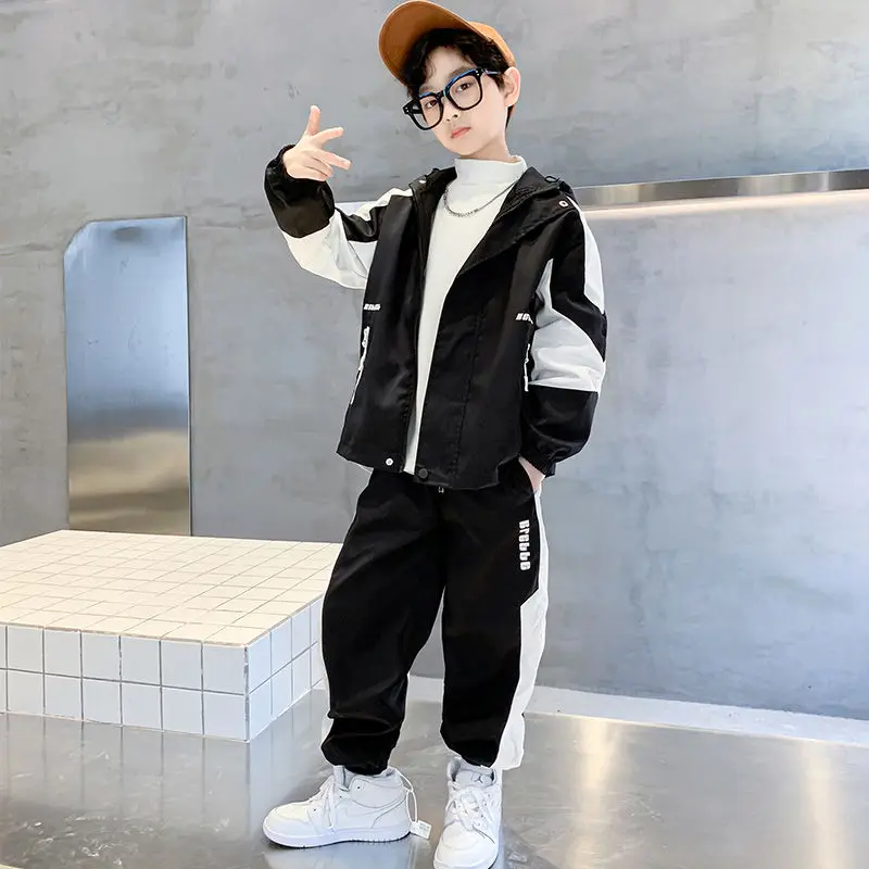 2023 New Casual Hooded Clothes Boys Sport Suit Teenager Kids Cotton Casual Sports Suit Children Fashion Hoodies and Pants 4-14Yr
2023 New Casual Hooded Clothes Boys Sport Suit Teenager Kids Cotton Casual Sports Suit Children Fashion Hoodies and Pants 4-14Yr