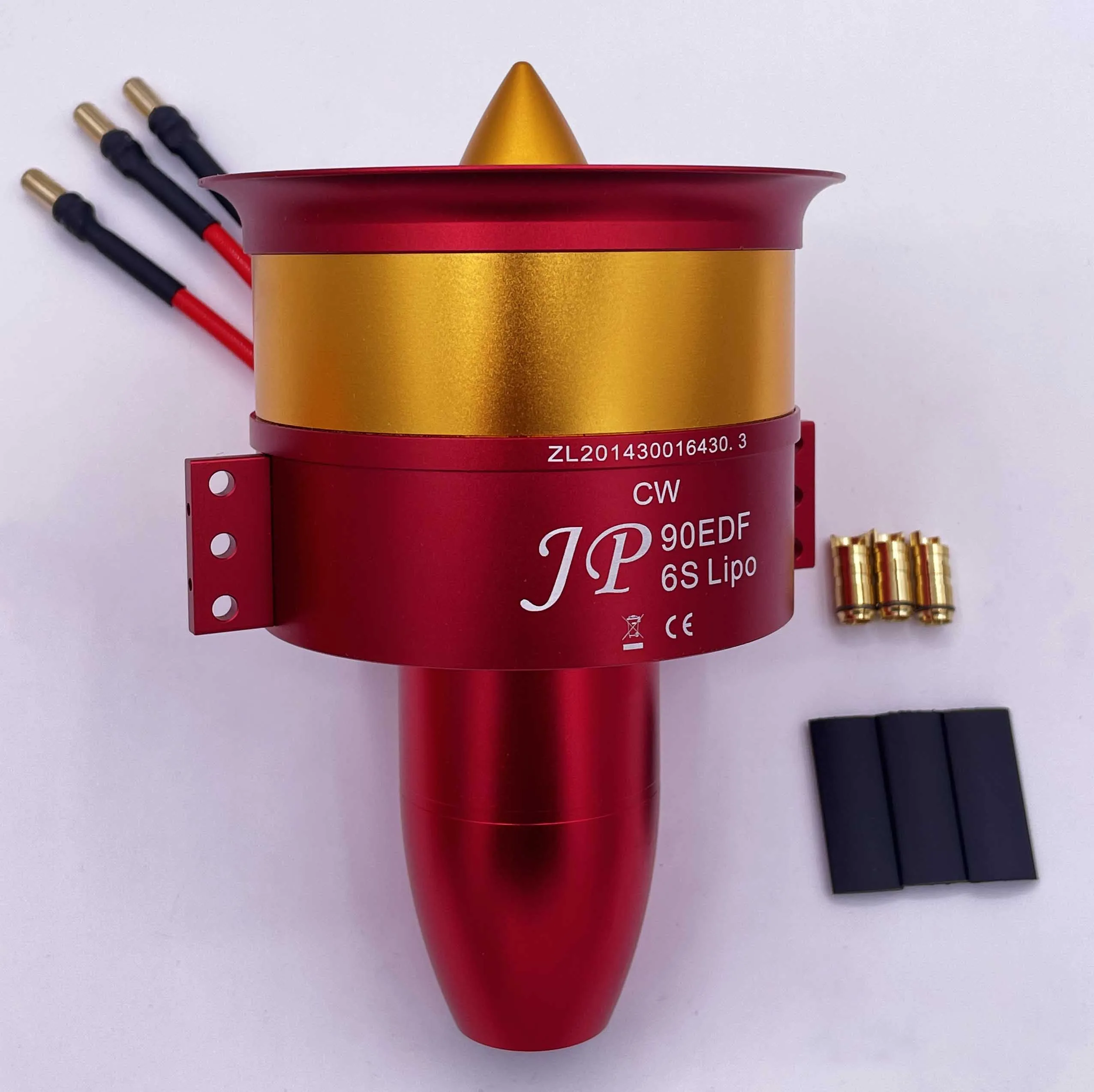 Ventilador de conductos de Metal completo JP 90mm EDF con Motor sin escobillas: 4250 KV1050(12S), KV1330 4250 (8S), 4250 KV1750 Motor(6S) Ventilador de conductos de Metal completo JP 90mm EDF con Motor sin escobillas: 4250 KV1050(12S), KV1330 4250 (8S), 4250 KV1750 Motor(6S)