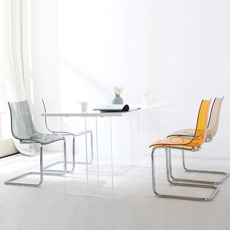 168Modern simple transparent chair designer acrylic Toyas dining chair home network red creative back dining table chair
168Modern simple transparent chair designer acrylic Toyas dining chair home network red creative back dining table chair
